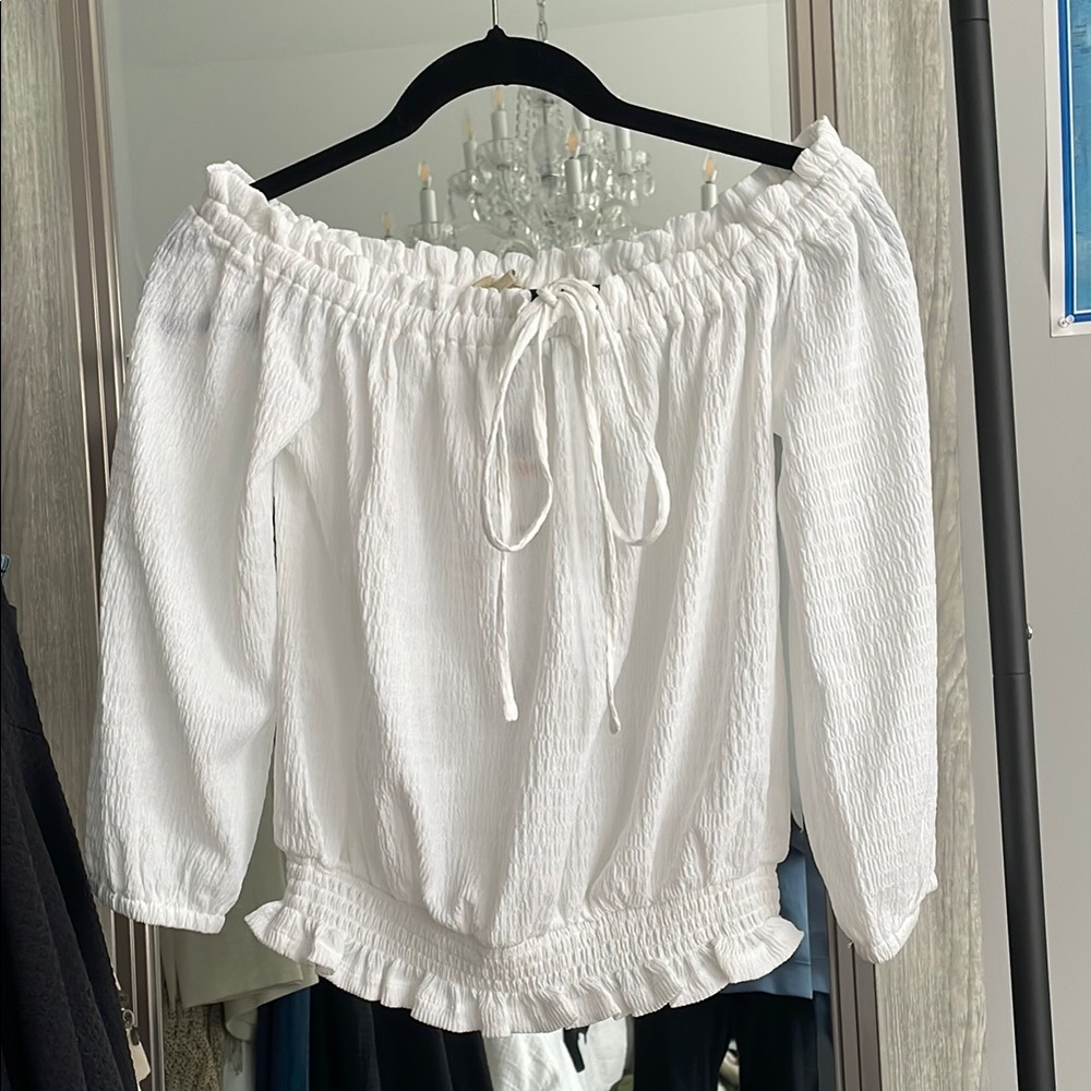 Michael Kors White Top - Size S